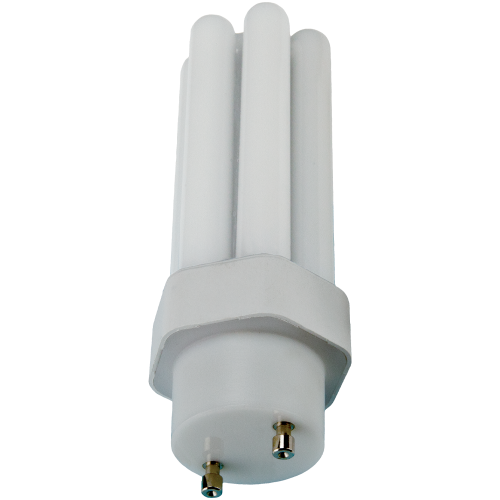 PL Lamp Shape, 11W, 75W Equivalent, 3500K, 1200LU, GU24 Base, Non Dimmable, 25,000 Hours, Suitable for Damp Locations, Omni-Directional, White